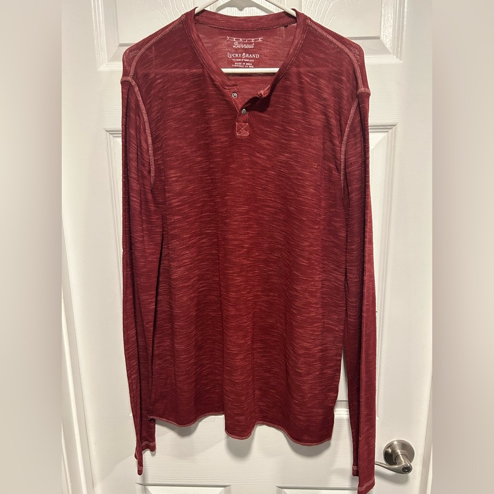 Lucky Brand long sleeve henley